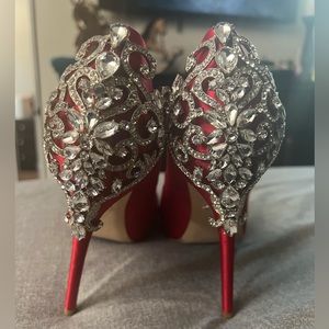Badgley Mischka Red Kiara Pumps